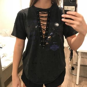 Harley Davidson Distressed T-Shirt